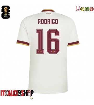 Spagna Rodri Hernandez #16 Seconda Maglia Mondiali 2026 Manica Corta